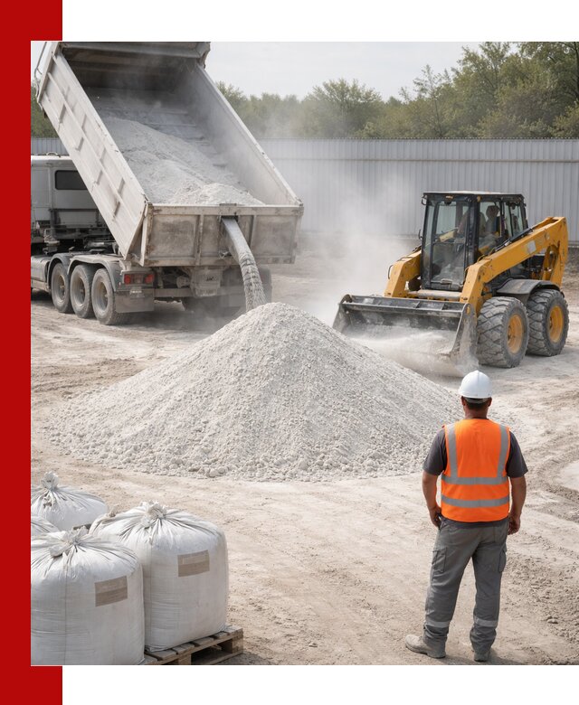 Доставка и продажа известняковой муки в Вольске