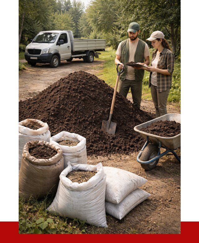 Купить грунт с доставкой в Вольске от 4557 р. за м3 | ПРОНЕРУДВль