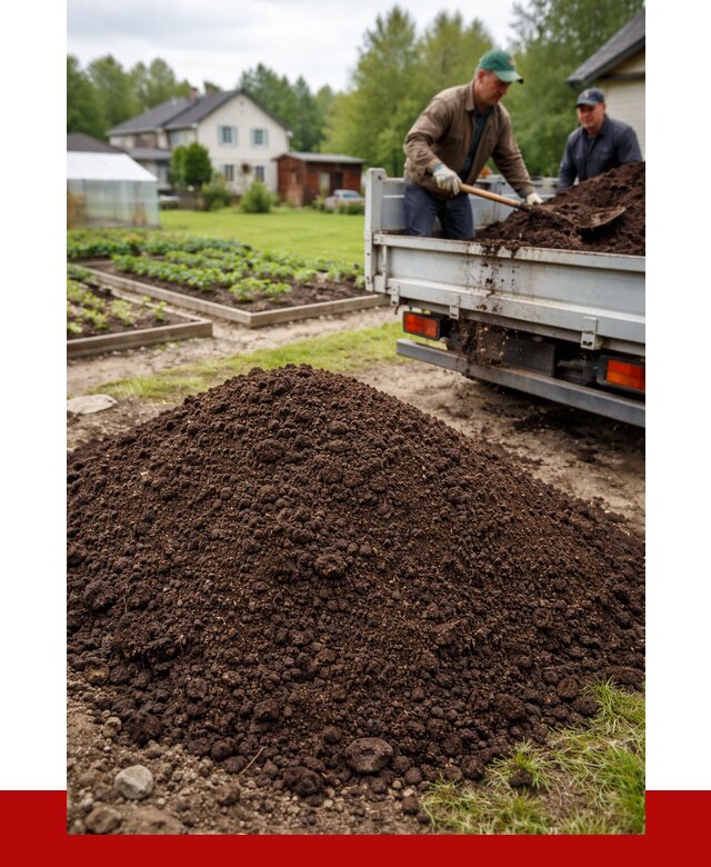 Плодородный грунт в Вольске с доставкой от 4253 р. | ПРОНЕРУДВль