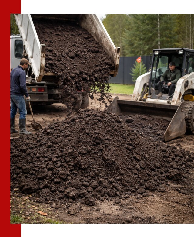 Плодородный грунт с доставкой в Вольске для садов и огородов