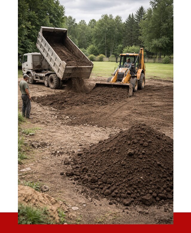 Грунт для выравнивания участка в Вольске от 1215 р. | ПРОНЕРУДВль
