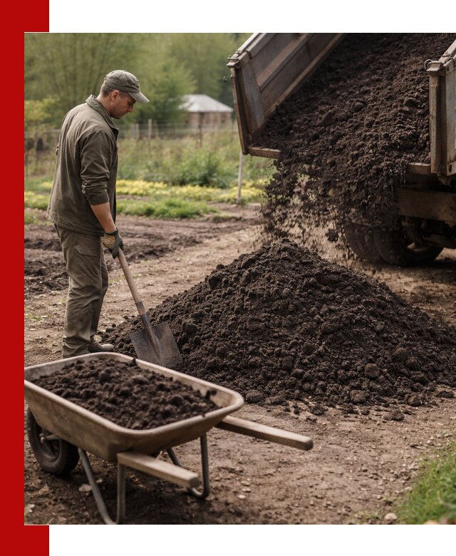 Доставка качественной земли для огорода в Вольске