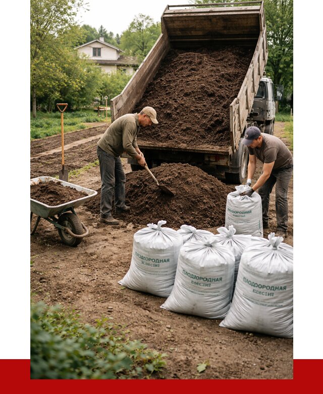 Плодородная смесь в Вольске от 4253 р./куб с доставкой | ПРОНЕРУДВль