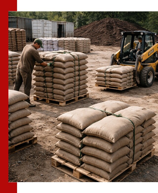 Доставка торфа в мешках по выгодным ценам в Вольске