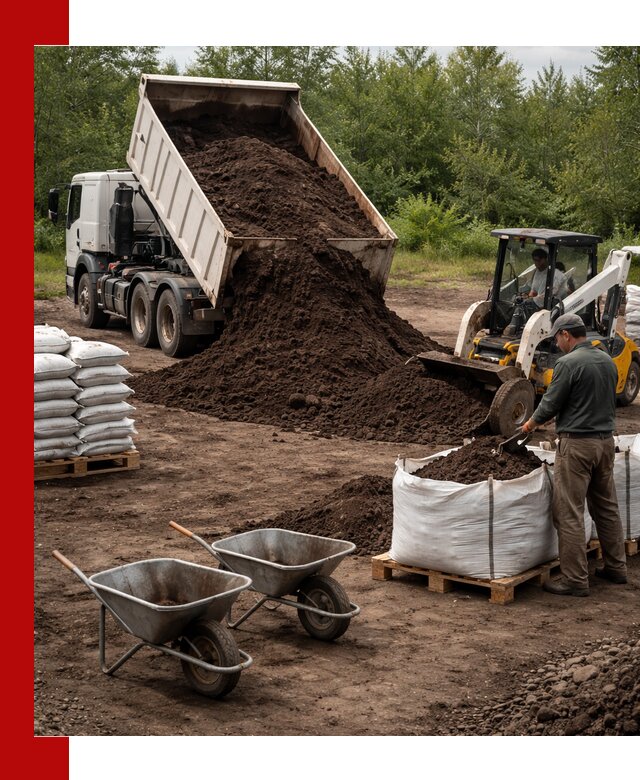 Доставка и продажа торфогрунта в Вольске оптом и в розницу