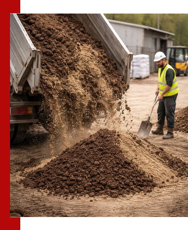 Доставка торфо-песчаной смеси в Вольске для строительства и озеленения