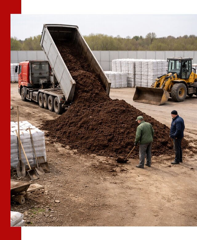 Доставка торфяных смесей оптом и в розницу в Вольске