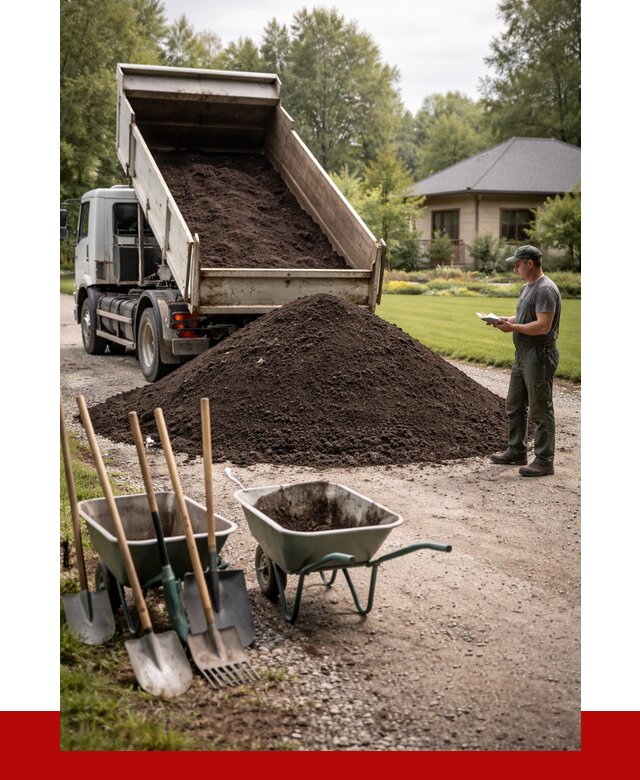 Купить чернозем с доставкой в Вольске от 1823 р. | ПРОНЕРУДВль