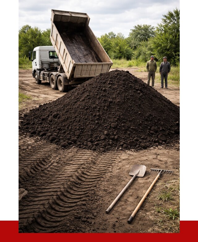 Купить чернозем навалом в Вольске от 1215 р. за куб | ПРОНЕРУДВль