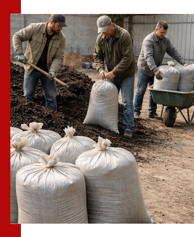 Купить чернозем в мешках с доставкой в Вольске