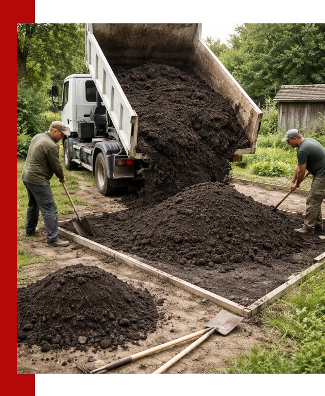 Купить чистый чернозем для огорода с доставкой в Вольске