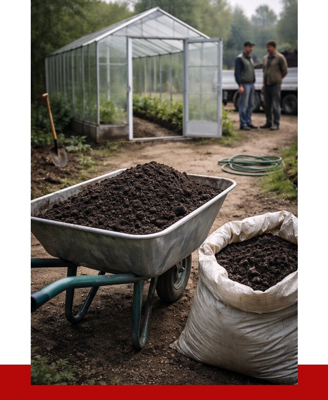 Чернозем для теплицы в Вольске с доставкой от 1519 р. | ПРОНЕРУДВль