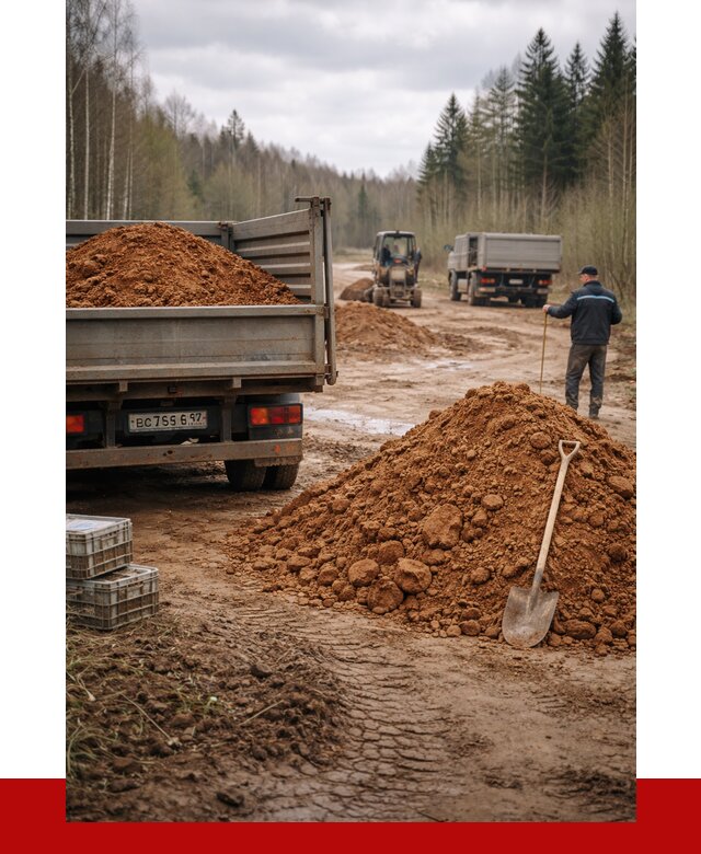 Глина и суглинки в Вольске от 4557 р. за куб | ПРОНЕРУДВль