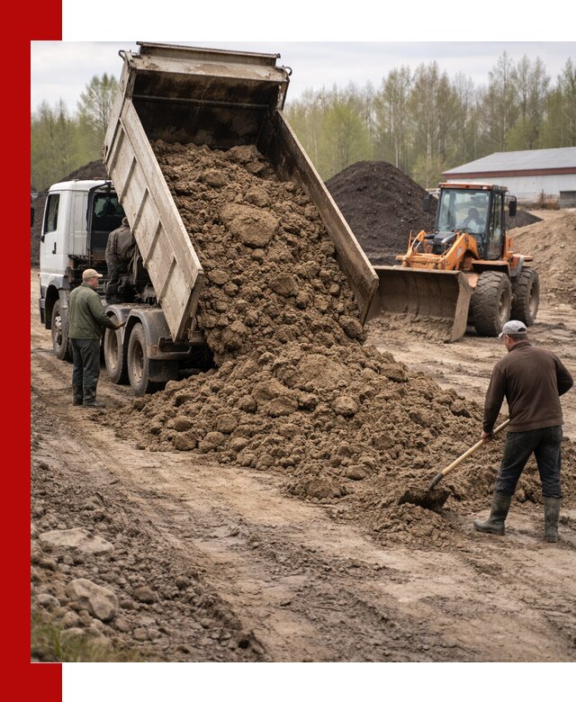 Доставка глин и суглинков в Вольске оптом и вкрай