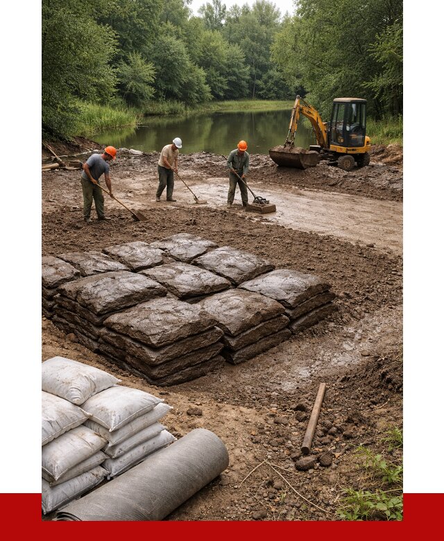 Купить глину для пруда в Вольске от 4557 р. с доставкой | ПРОНЕРУДВль