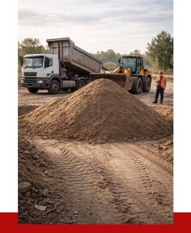 Купить песчаный грунт с доставкой в Вольске от 4253 р. | ПРОНЕРУДВль