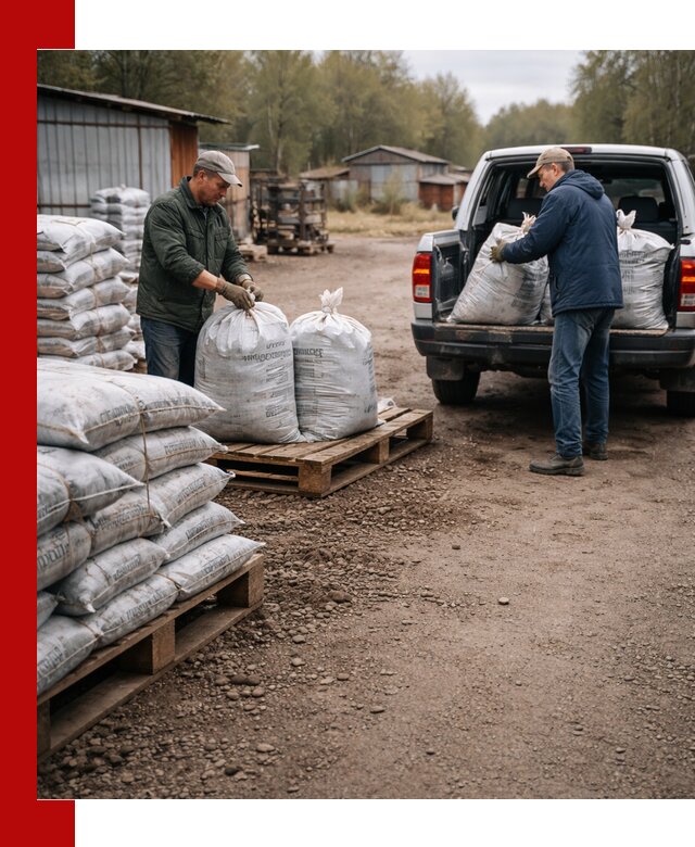 Купить конский навоз в мешках с доставкой в Вольске