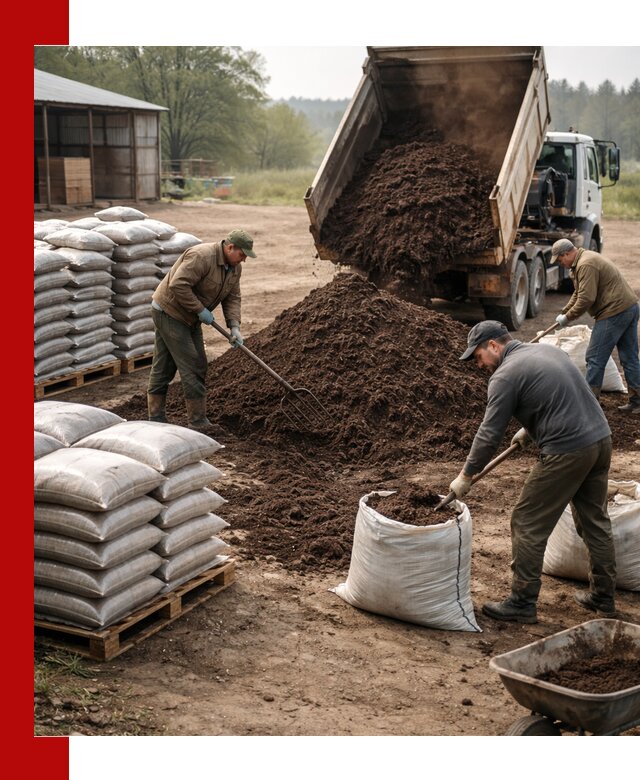 Доставка компоста оптом и в розницу в Вольске