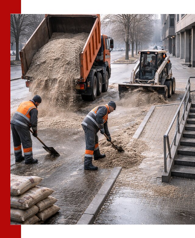 Поставка противогололедных материалов в Вольске