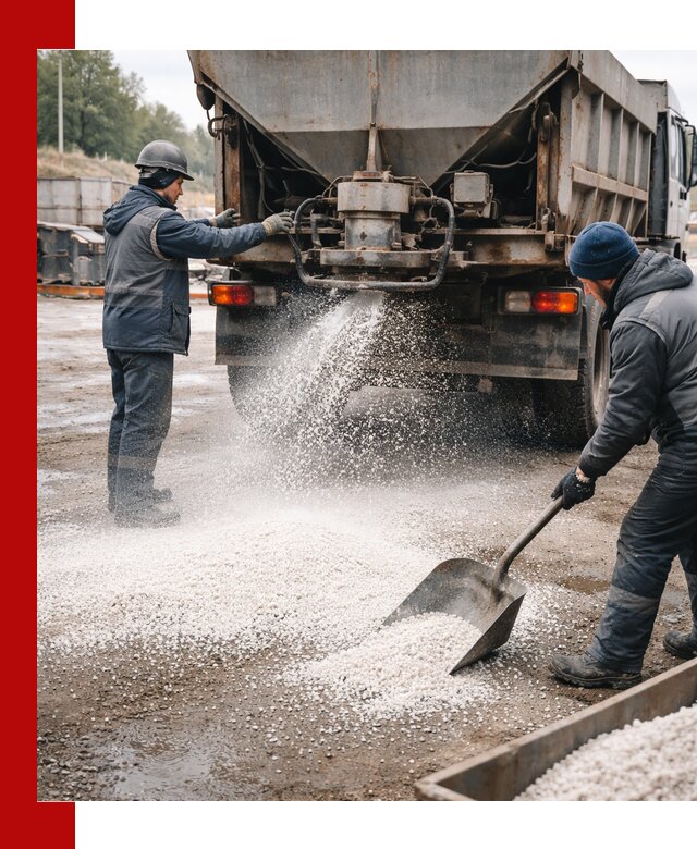 Доставка и продажа хлористого кальция в Вольске