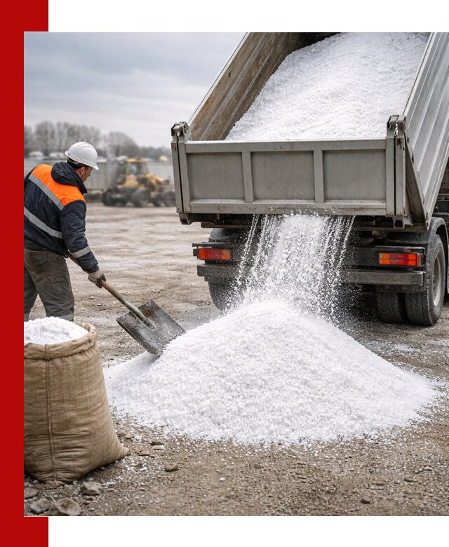 Поставка хлористого натрия оптом и в розницу в Вольске