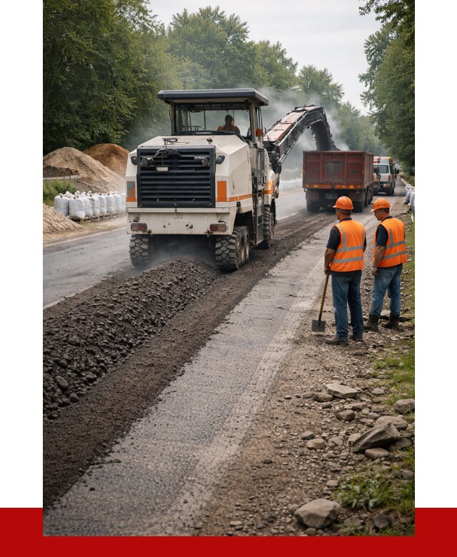 Фрезерованный асфальт в Вольске от 2228 р./куб. | ПРОНЕРУДВль