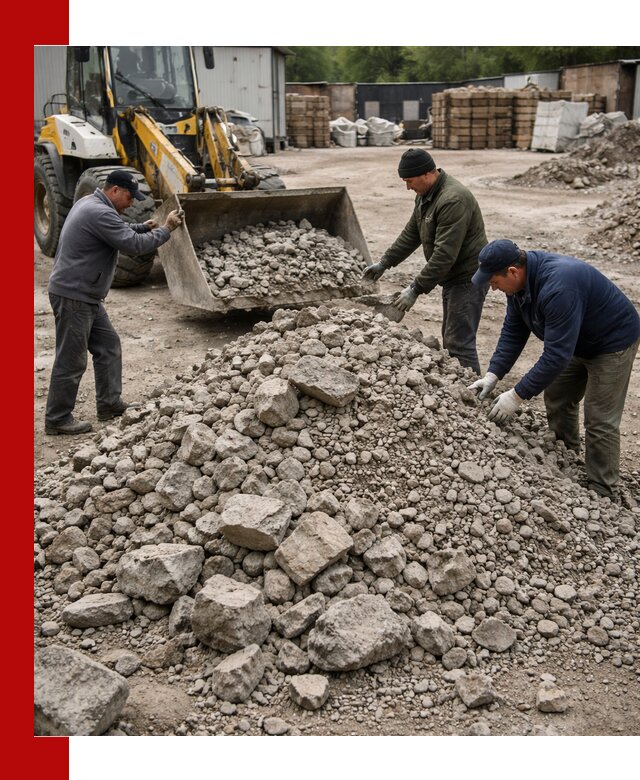 Демонтаж и вывоз бой бетона в Вольске
