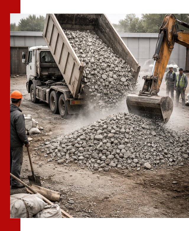 Доставка дробленого бетона в Вольске оптом и в розницу