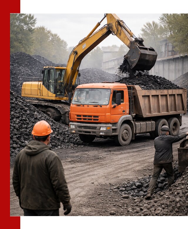 Доставка угля автотранспортом в Вольске быстро и выгодно