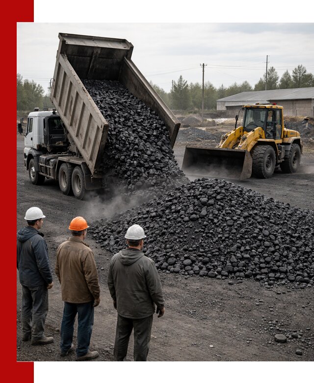 Доставка угля антрацита в Вольске с самосвалами и погрузкой
