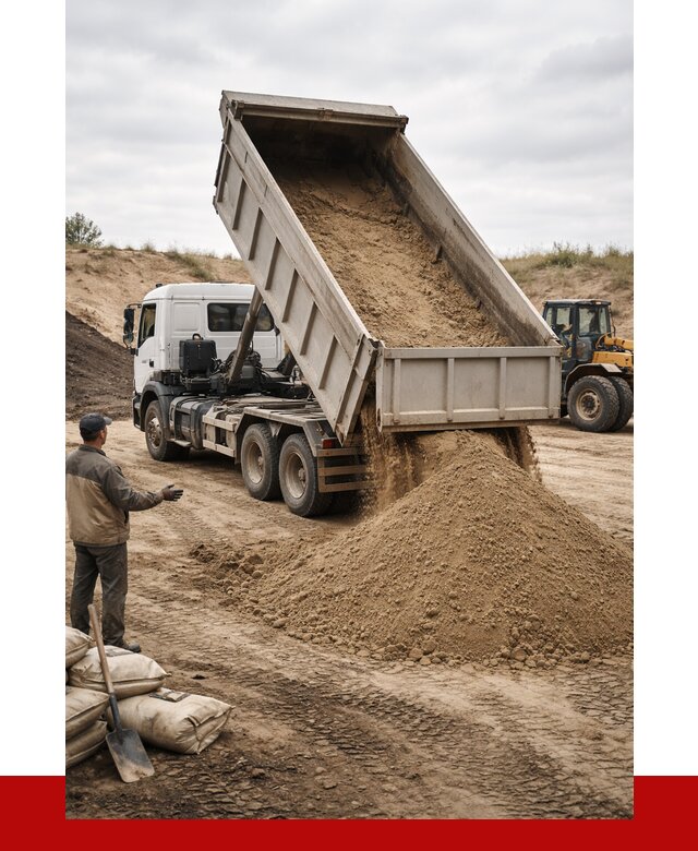 Доставка самосвалом 20 кубов в Вольске от 7595 р. | ПРОНЕРУДВль