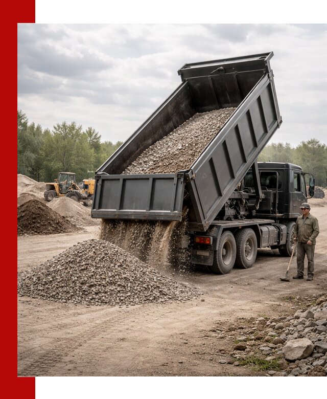 Доставка самосвалом 30 м3 по выгодным ценам в Вольске