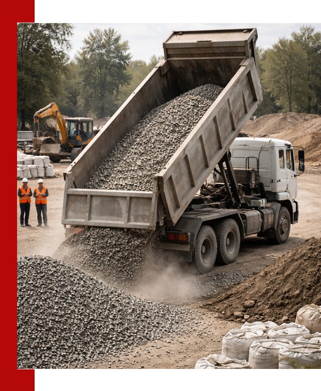 Аренда самосвала в Вольске для доставки сыпучих и нерудных материалов