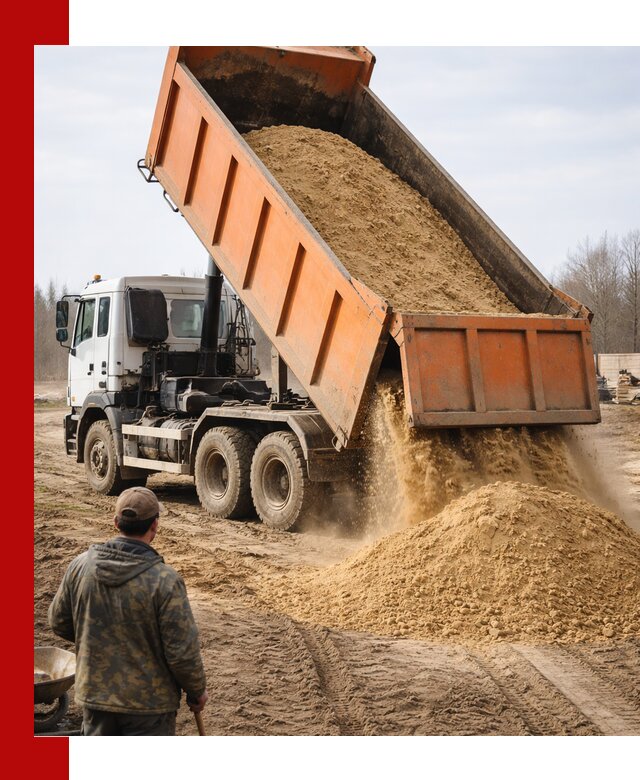Аренда самосвала 20 тонн для перевозки грузов в Вольске