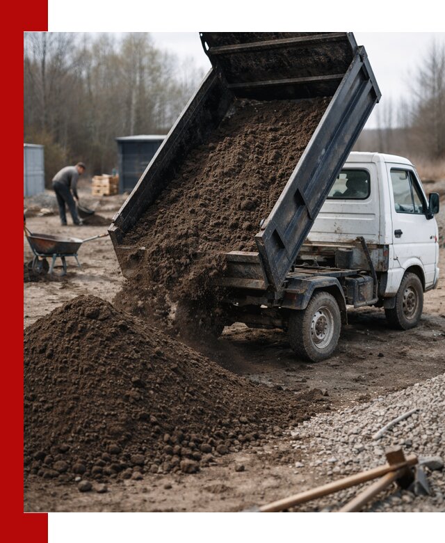 Аренда минисамосвала в Вольске для доставки сыпучих материалов