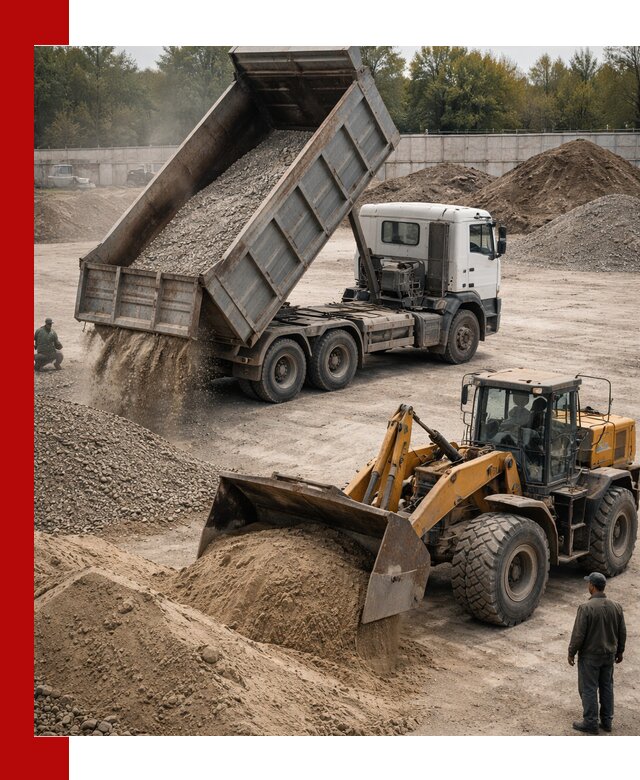 Перевозка сыпучих грузов самосвалами и бортовыми в Вольске