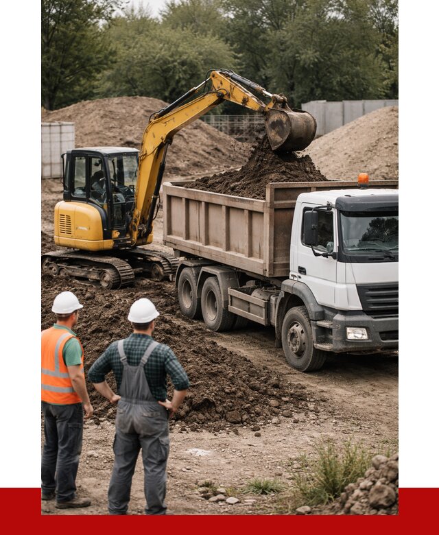 Вывоз грунта в Вольске от 4557 р. самосвалом | ПРОНЕРУДВль