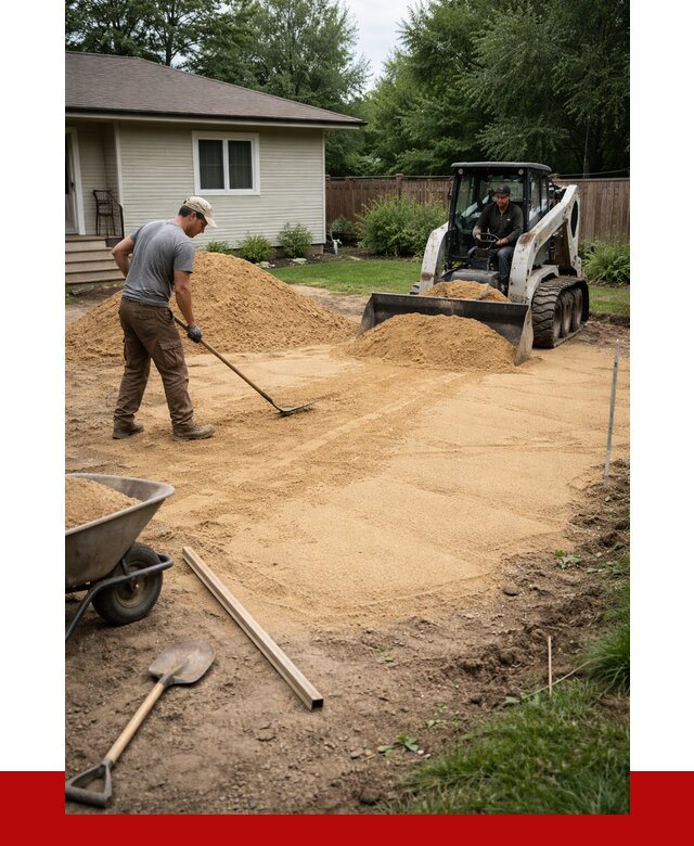 Отсыпка участка песком в Вольске, от 2532 р., ПРОНЕРУДВль