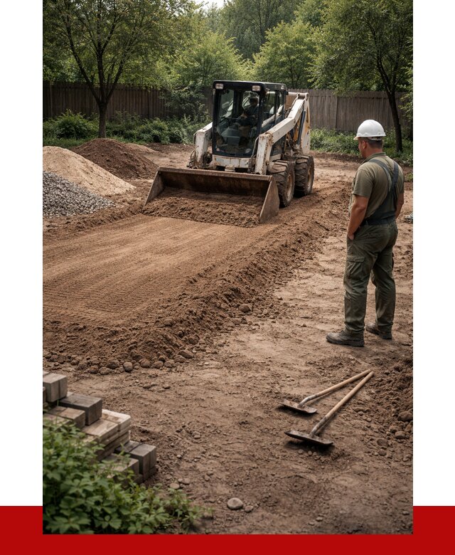 Выравнивание участка под ключ в Вольске от 3544 р. | ПРОНЕРУДВль